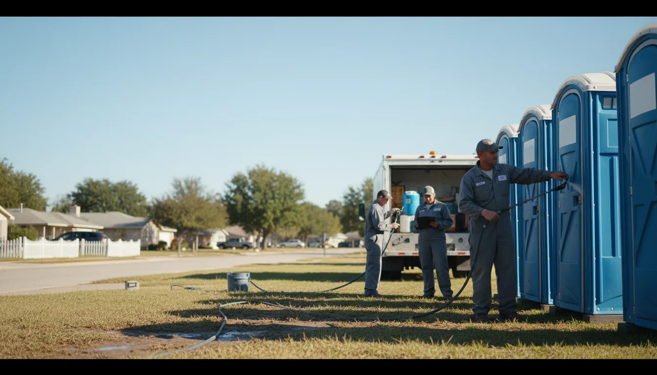 Long-Term Portable Toilet Rental in Council Hill, OK near me